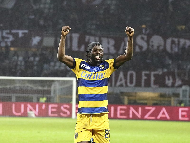 Voller Tatendrang zurück in Italien und für Parma unterwegs: Wirbelwind Gervinho.