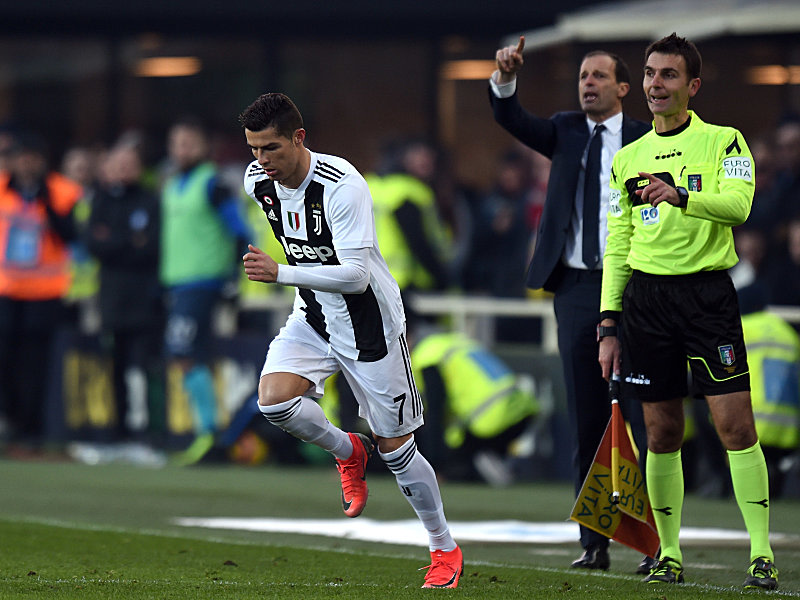 Fand sich erstmals in dieser Saison in der Jokerrolle wieder - und füllte sie gleich spielentscheidend aus: Cristiano Ronaldo.
