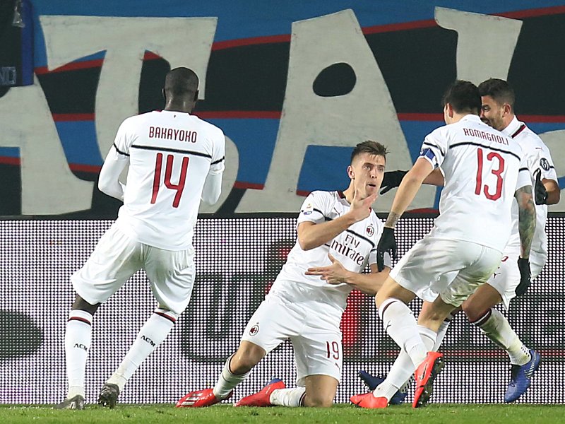 Torgarant im Milan-Gewand: Krzysztof Piatek.