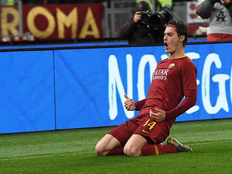 Besorgte unter Neu-Coach Claudio Ranieri den ersten Dreier: Roma-Stürmer Patrik Schick.