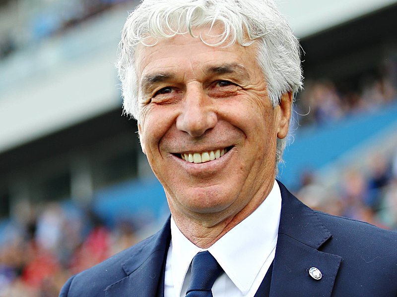 Trainer von Atalanta Bergamo - und ein gefeierter Mann: Gian Piero Gasperini.