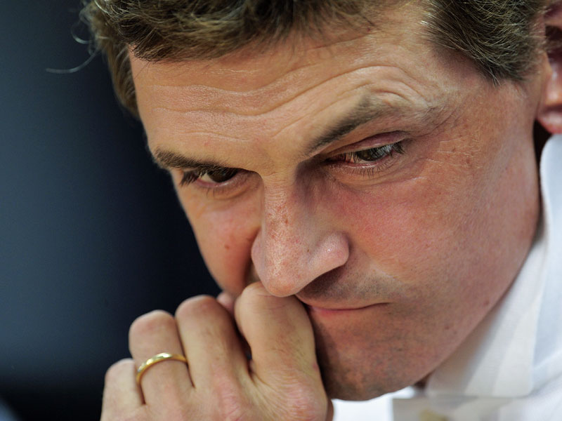 Enttäuscht von seinem "Freund" Pep: Barcelonas Trainer Tito Vilanova.