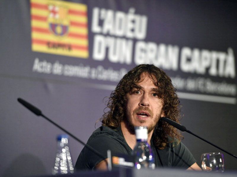 Sagte am Donnerstag offiziell "Adéu": Carles Puyol, Kapitän des FC Barcelona.