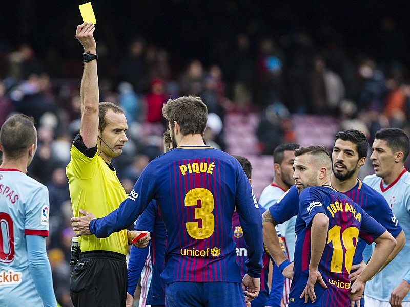 Geht's wieder hoch her? Celta Vigo trifft im Pokal auf den FC Barcelona.