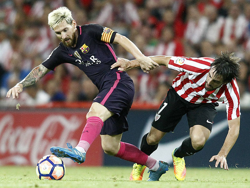 Lionel Messi gegen Benat Etxebarria