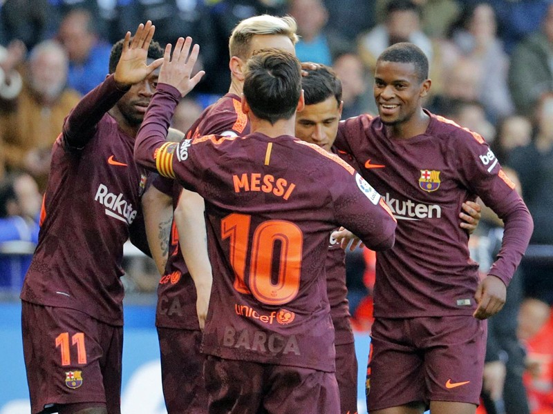 Bereits nach sieben Minuten stellten Lionel Messi & Co. die Weichen für das Meisterstück.
