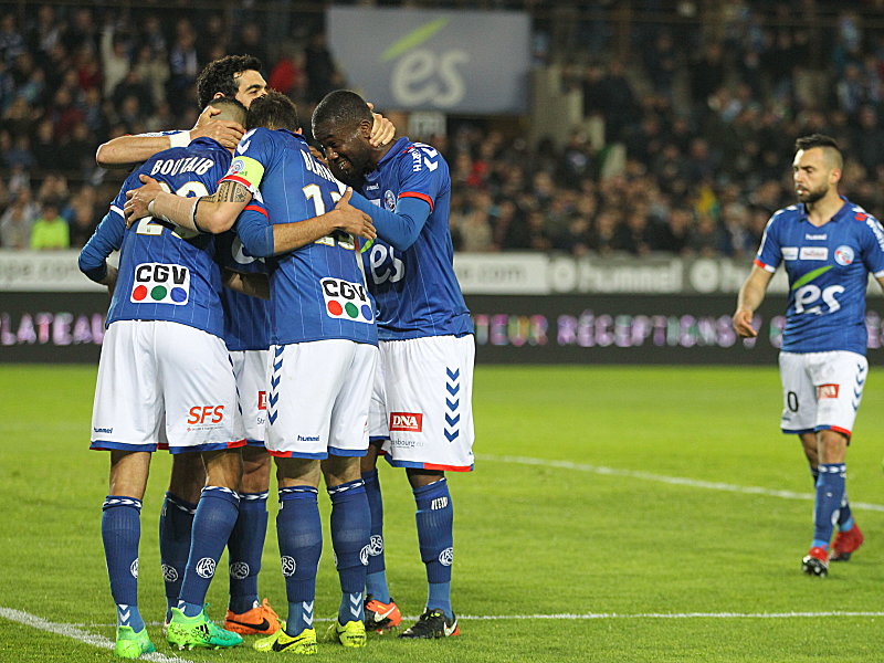 Pole Position in einem verrückten Aufstiegskampf: Ligue-2-Primus Racing Straßburg.