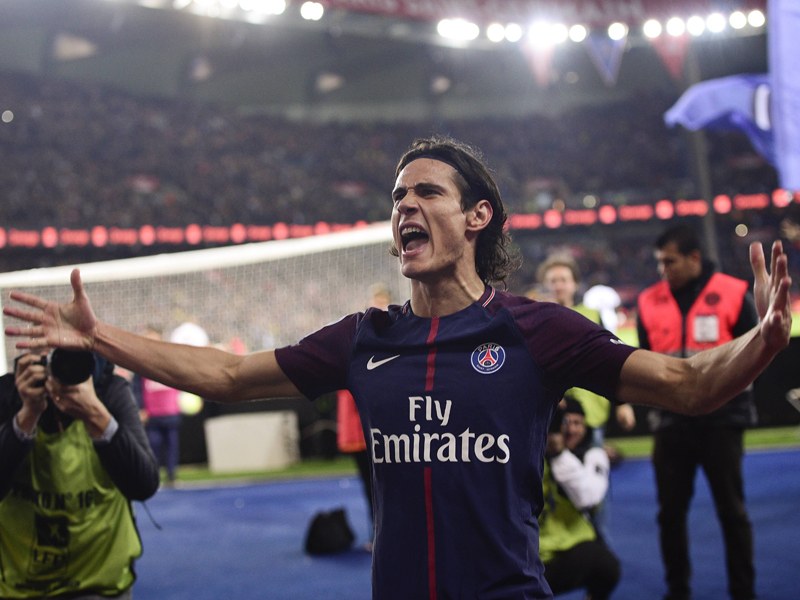 Saisontore zehn und elf: Edinson Cavani schoss PSG in Abwesenheit von Neymar zum ungefährdeten Sieg.