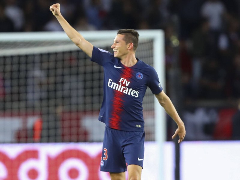 Brachte PSG mit seinem ersten Saisontor in Führung: Nationalspieler Julian Draxler.