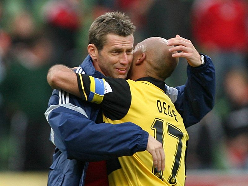Da passt einfach alles: Dede und Michael Skibbe arbeiten wieder zusammen.