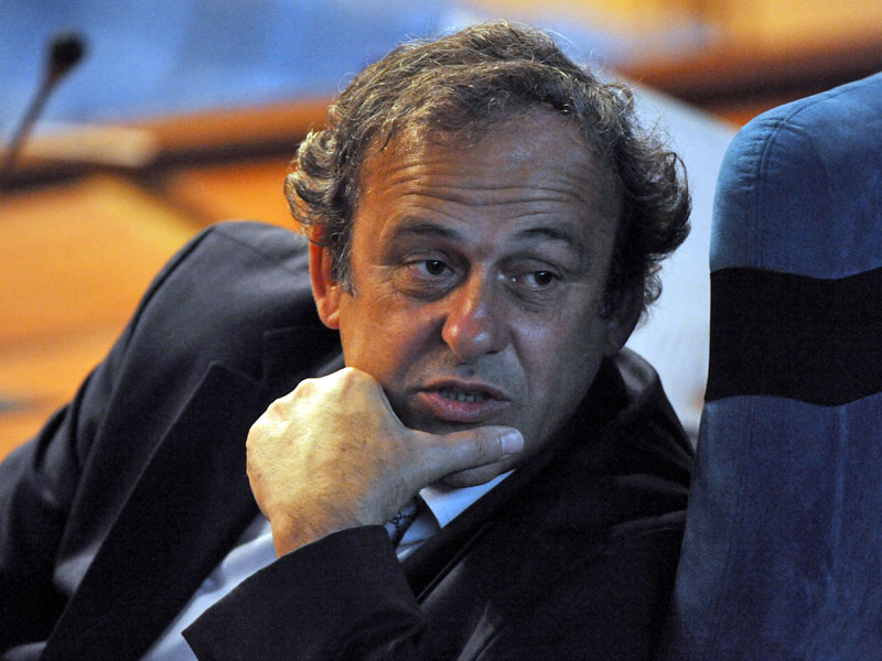 "Wir arbeiten derzeit an einer Reihe von Sanktionen": UEFA-Präsident Michel Platini.