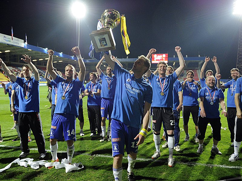 Pokal ja, Europa League nein: Die Spieler von Sigma Olomouc.