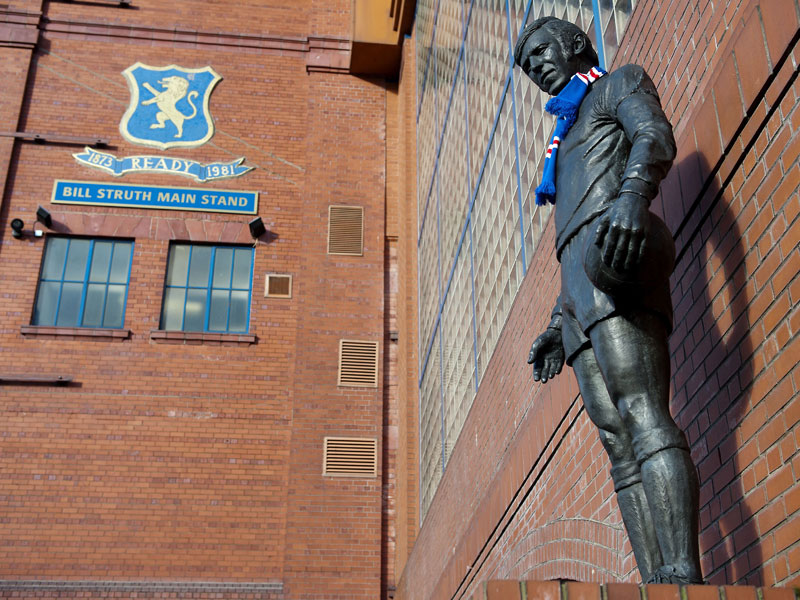 Schwarzer Freitag: Im ruhmreichen Ibrox Park gibt es nächste Saison wohl Viertliga-Fußball zu sehen.
