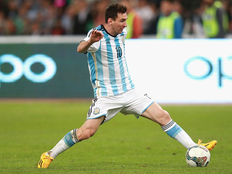 Hungrig in Hongkong: Lionel Messi.