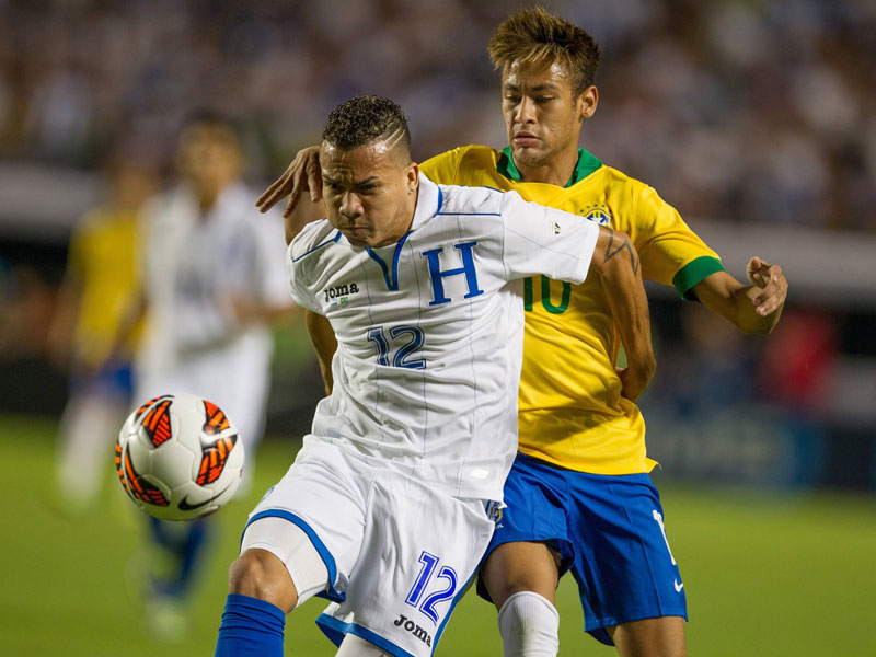 Honduras trauert um Arnold Peralta (hier bei einem Testspiel gegen Brasilien im November 2013).