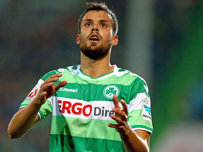 Stefan Thesker, hier noch im Trikot der SpVgg Greuther Fürth.