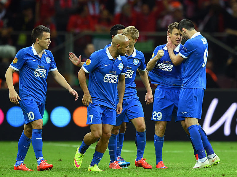 Im Jahr 2015 noch im Finale der Europa League, nun von europäischen Klub-Wettbewerben ausgeschlossen: Dnipro Dnipropetrowsk.