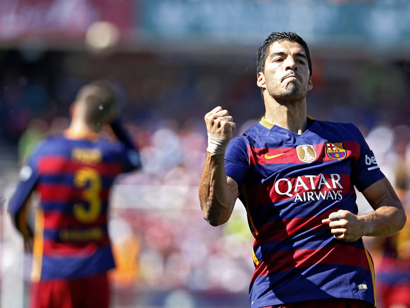 Gewinner beim Goldenen Schuh: Luis Suarez.