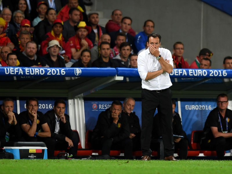 Ein Ende mit Schrecken: Marc Wilmots ist nach der enttäuschenden EM nicht mehr belgischer Nationaltrainer.