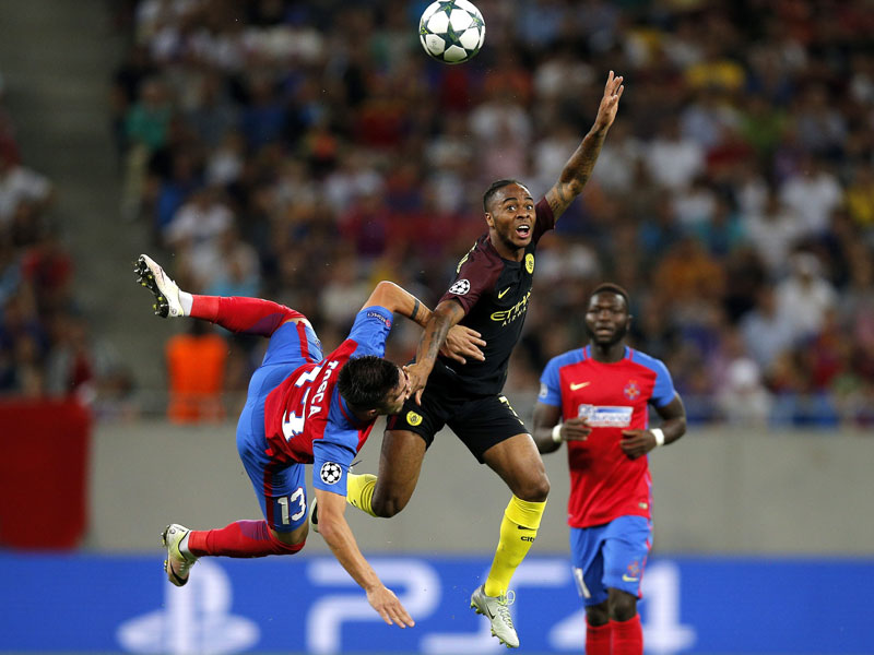 Blamage auf dem Rasen und daneben: Steaua Bukarest erlebte einen bitteren Abend gegen Manchester City.