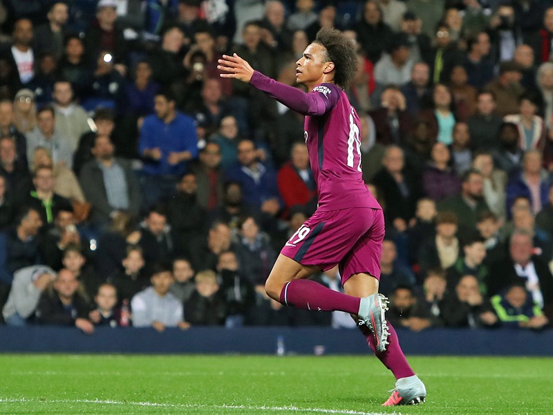 Doppelpack für Manchester City: Leroy Sané.