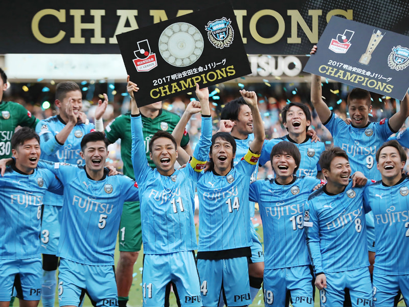 Kawasaki Frontale feiert den japanischen Meistertitel