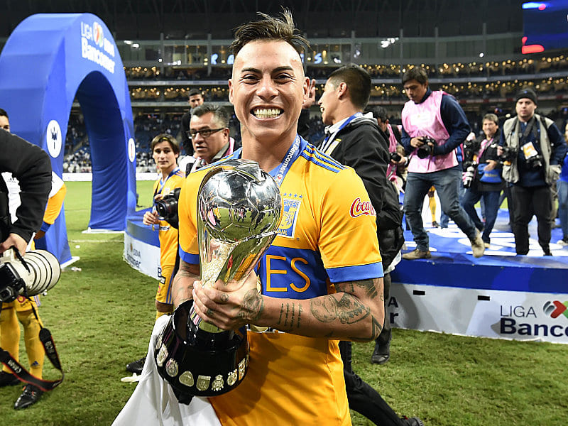 Meistermacher: Eduardo Vargas von den Tigres de Monterrey.