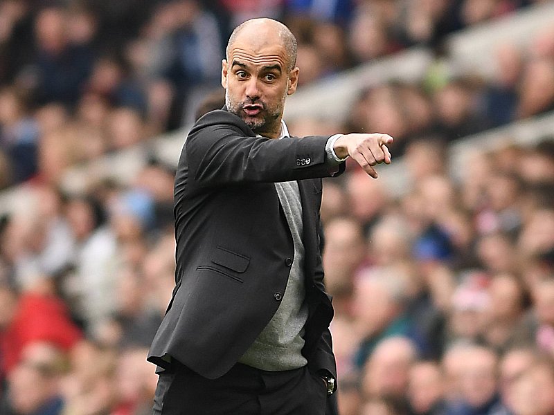 Hat mit den Citizens den Sprung ins FA-Cup-Halbfinale geschafft: Trainer Pep Guardiola.