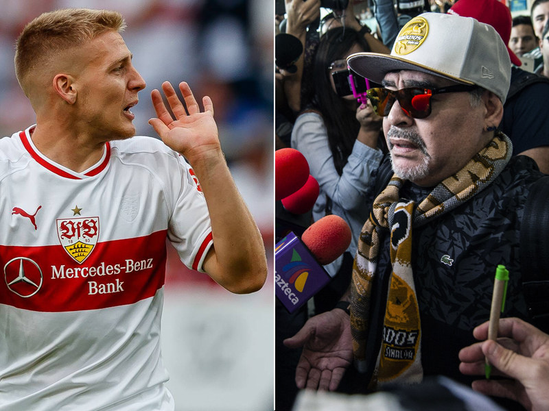 Diego Maradonas Botschaft An Santiago Ascacibar Vom Vfb Stuttgart Kicker