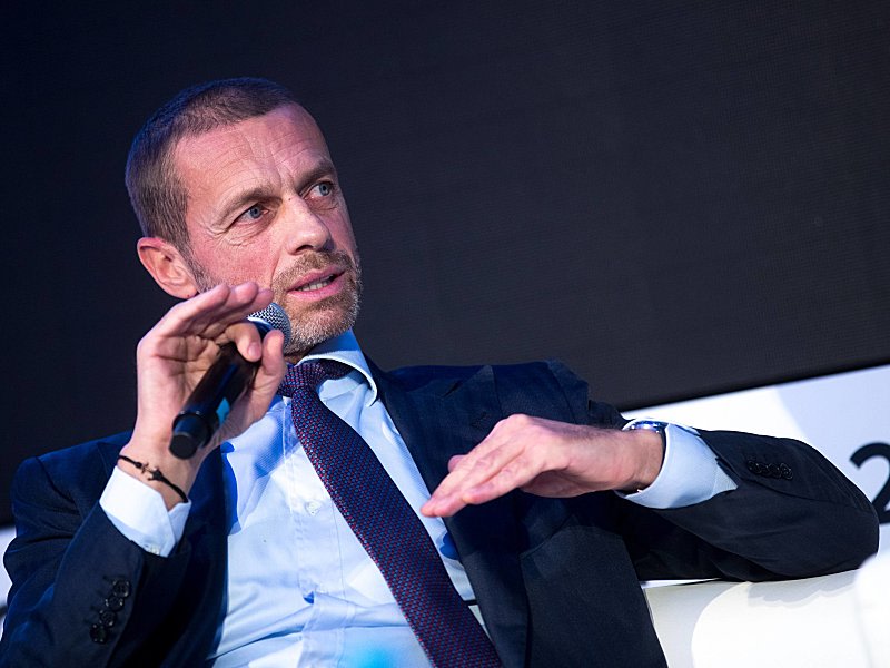 Ein dritter Europapokal kommt: UEFA-Präsident Aleksander Ceferin.