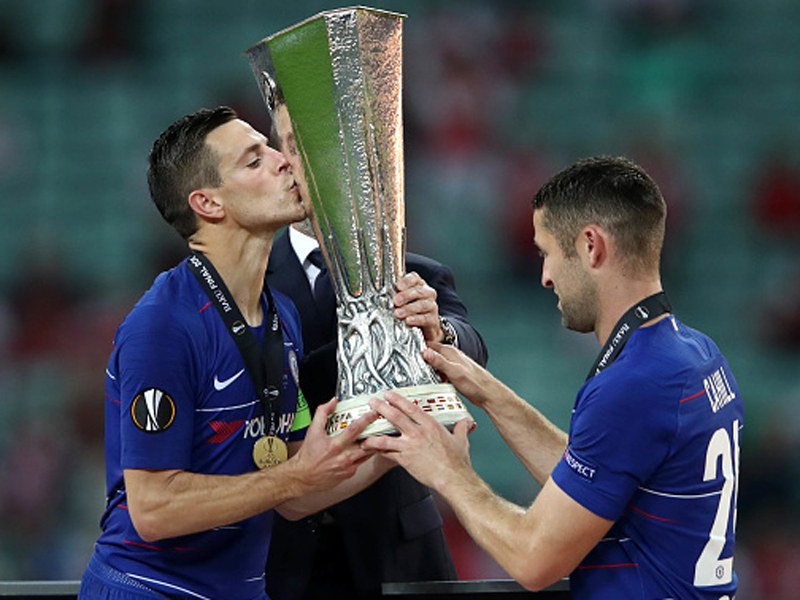 Sorgten für Lyons direkte Champions-League-Teilnahme: Chelseas Europapokal-Gewinner.