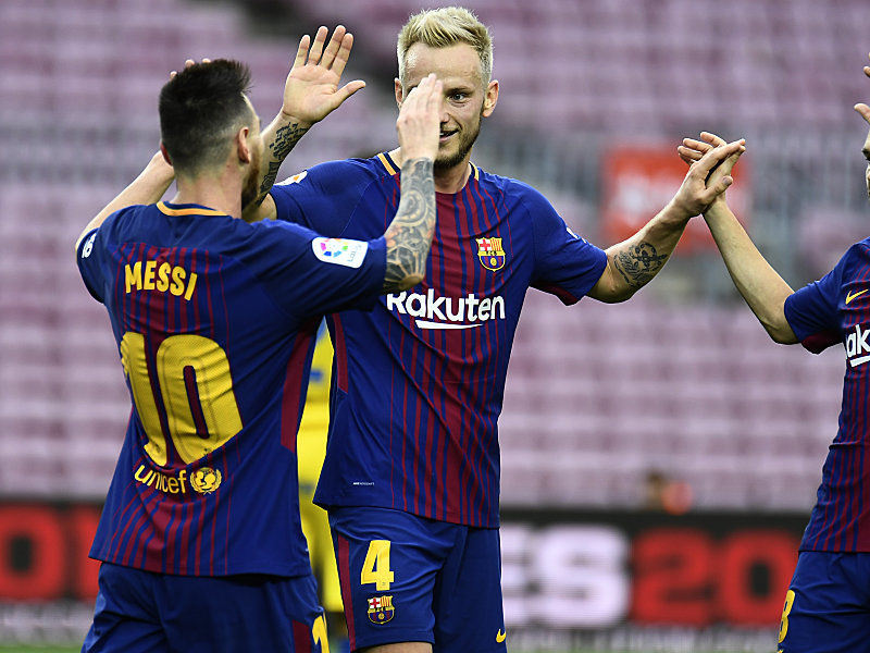 Lionel Messi und Ivan Rakitic