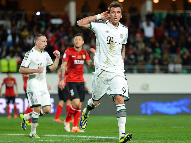 Mandzukic jubelt nach dem 2:0