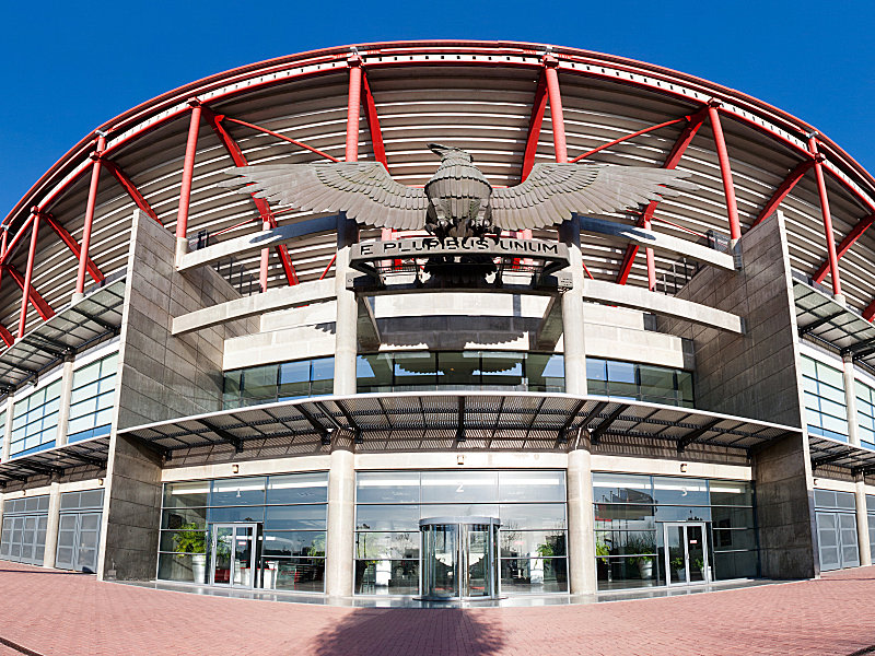 Endspielstätte 2014: Das Stadion da Luz in Lissabon.