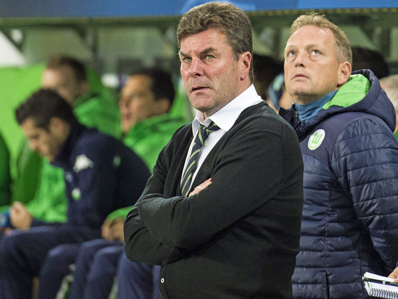 Wolfsburgs Coach Dieter Hecking: "So muss man in der Champions League auftreten."