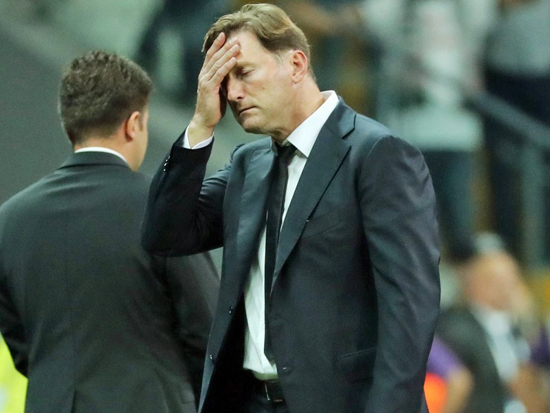 Nicht überrascht von der Niederlage in Istanbul: RB-Trainer Ralph Hasenhüttl.