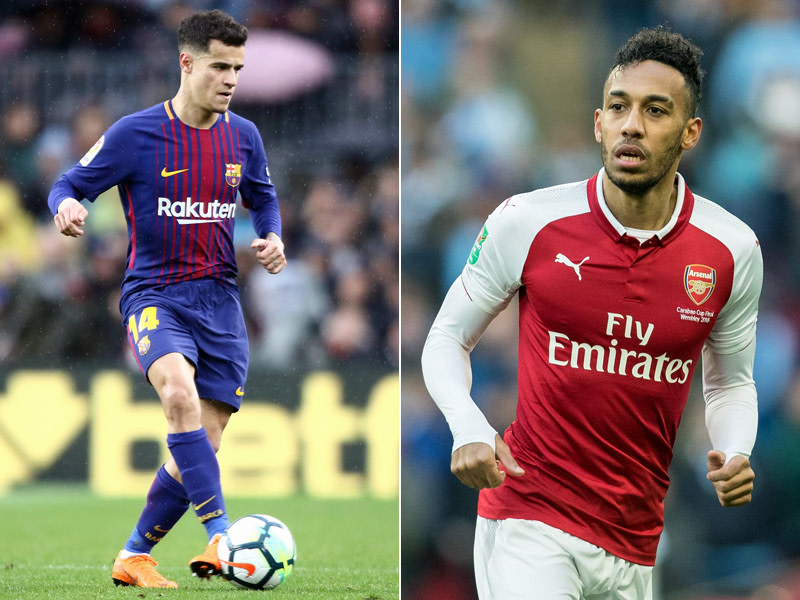 Hätten im nächsten Jahr weniger Sorgen: Philippe Coutinho und Pierre-Emerick Aubameyang.