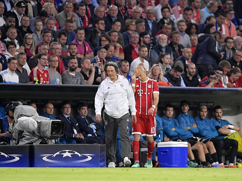 Wird im Rückspiel in Madrid fehlen: Arjen Robben.