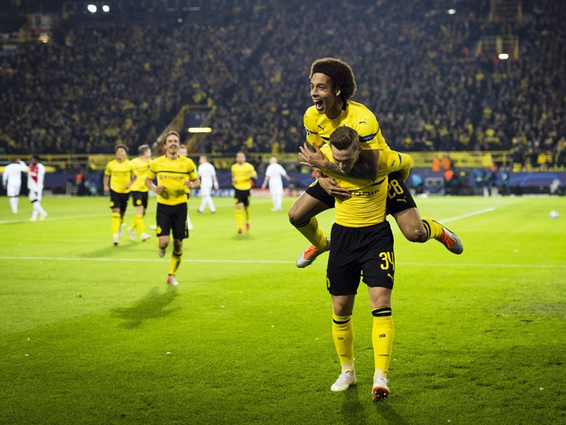 Er kam, sah und traf: BVB-Youngster Jacob Bruun Larsen (#34).