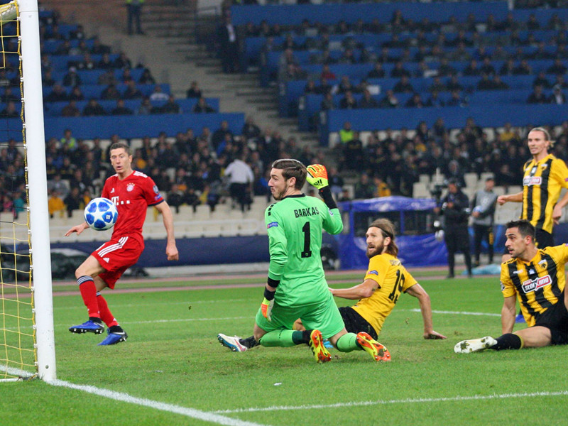 Lewandowski, Barkas und Chygrynskyy