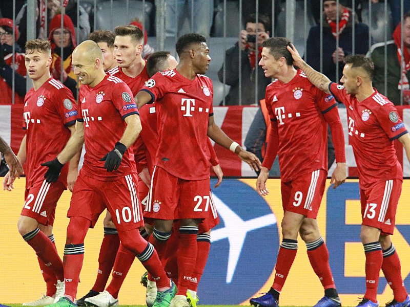 Balsam für die Bayern-Seele: Der Rekordmeister qualifizierte sich vorzeitig für das Champions-League-Achtelfinale.