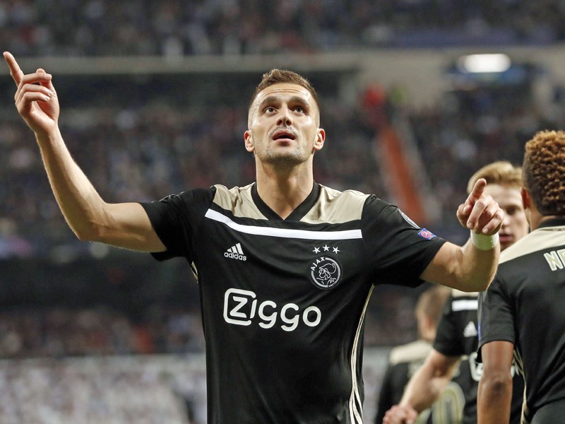 Mann des Abends im Estadio Santiago Bernabéu: Dusan Tadic ragte am Dienstag in Madrid heraus.