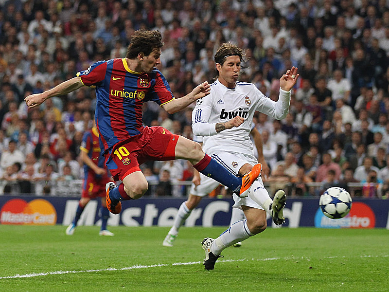 Lionel Messi gegen Sergio Ramos
