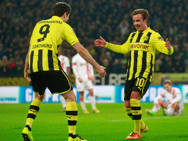 Lewandowski und Götze
