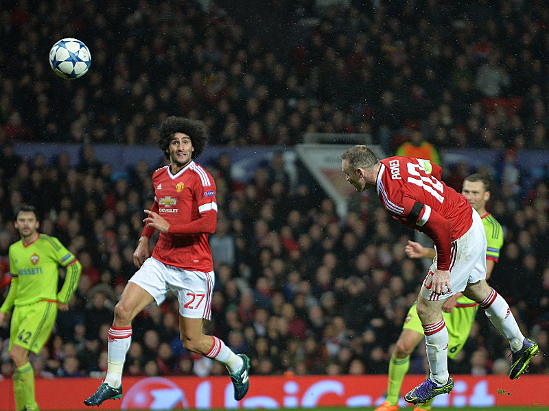 Der geht rein! Wayne Rooney kurierte zuvor über 400 Minuten torlose Red Devils.