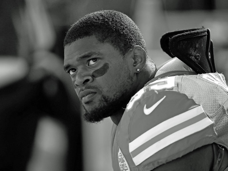 Spielte seit 2009 für die Kansas City Chiefs: Jovan Belcher.