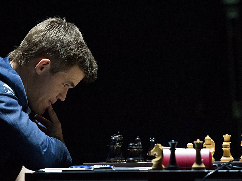 Entschied die zweite Partie für sich: Titelverteidiger Magnus Carlsen.