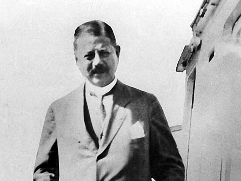 Der Gründer des kicker-sportmagazins: Fußball-Pionier Walther Bensemann.