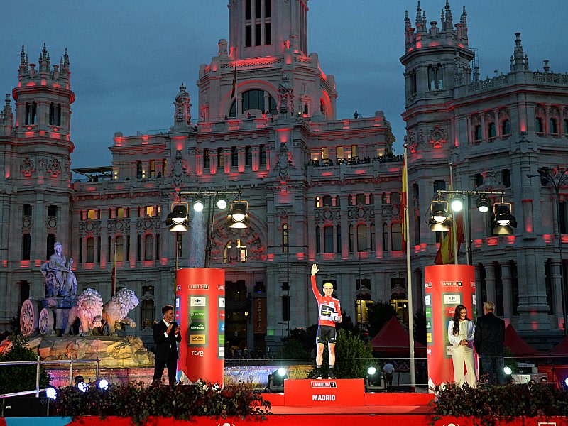 Stand im letzten Jahr in Madrid ganz oben: Simon Yates.