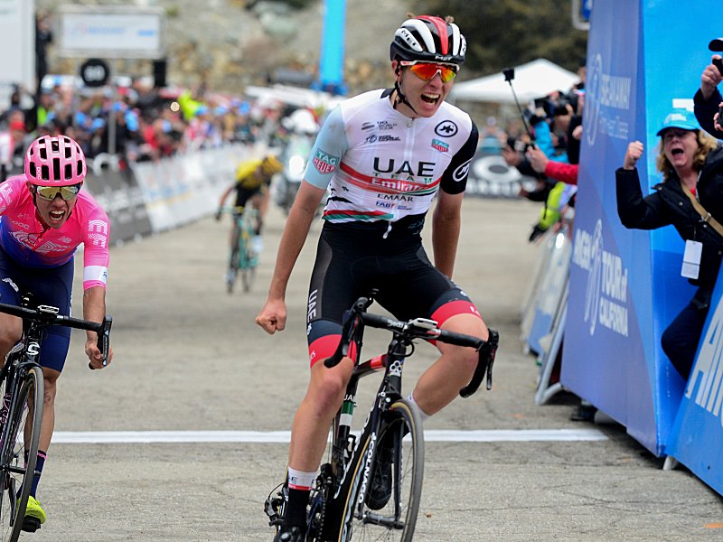 In Kalifornien nicht zu schlagen: Tadej Pogacar.